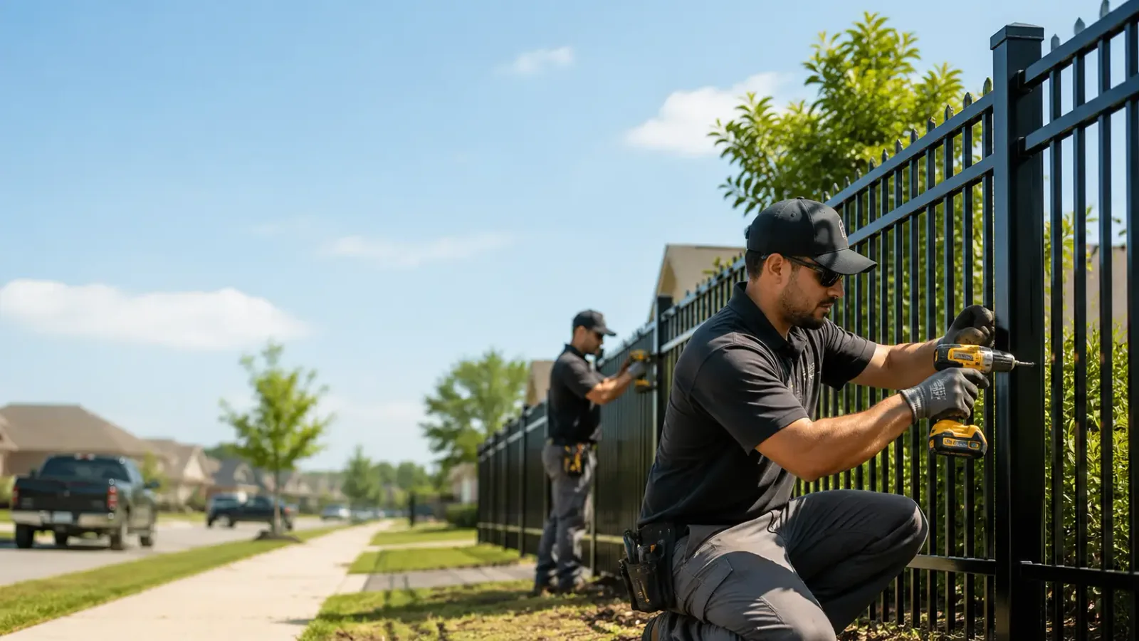 Metal Fence Installation in Katonah, NY